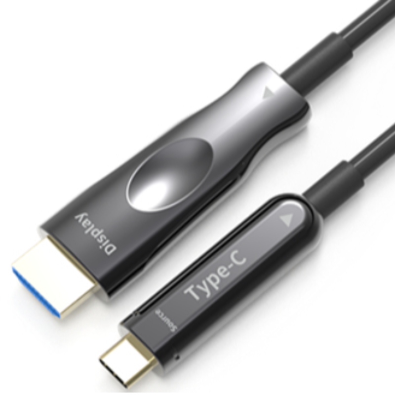 50M (164 pies) Cable HDMI USB C aoc 4K * 2K @ 60Hz 10g para teléfono móvil apple macbook a HDTV conectado